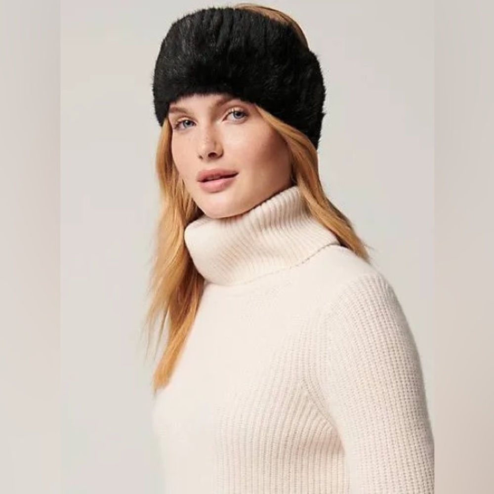 Overland Knitted Danish Mink Fur Headband
